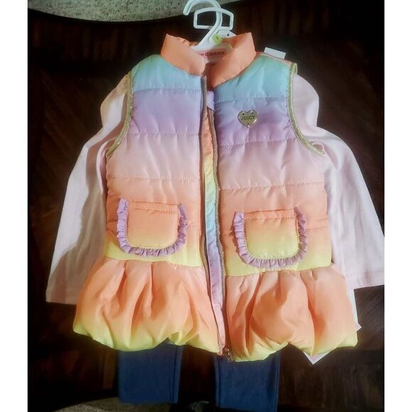 NWT JUICY COUTURE TODDLER 3 PIECE OUTFIT - Picture 1 of 6